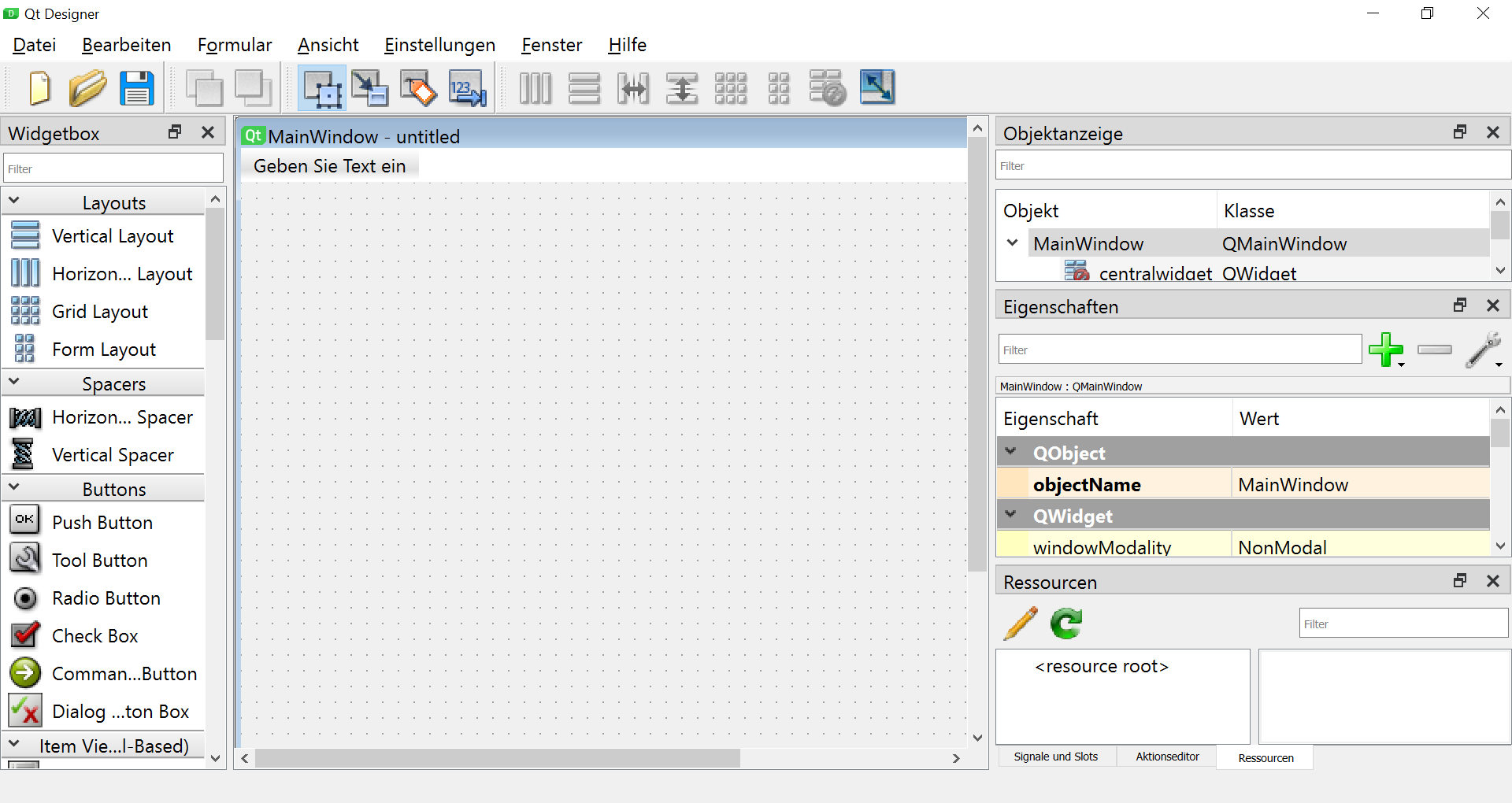 Fast UI-Prototyping in Python using PyQt5 Designer – phabe.ch